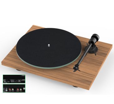 Pro-Ject T1 EVO BT platenspeler walnoot
