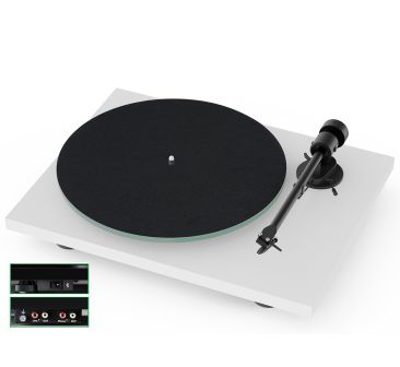 Pro-Ject T1 EVO BT platenspeler wit zijdeglans