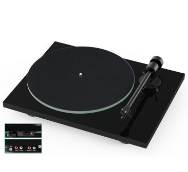 Pro-Ject T1 EVO BT platenspeler zwart hoogglans