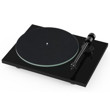 Pro-Ject T1 EVO platenspeler zwart hoogglans