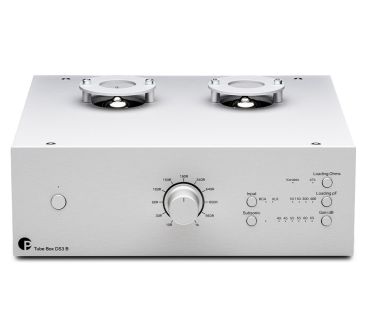 Pro-Ject Tube Box DS3 B phono voorversterker zilver