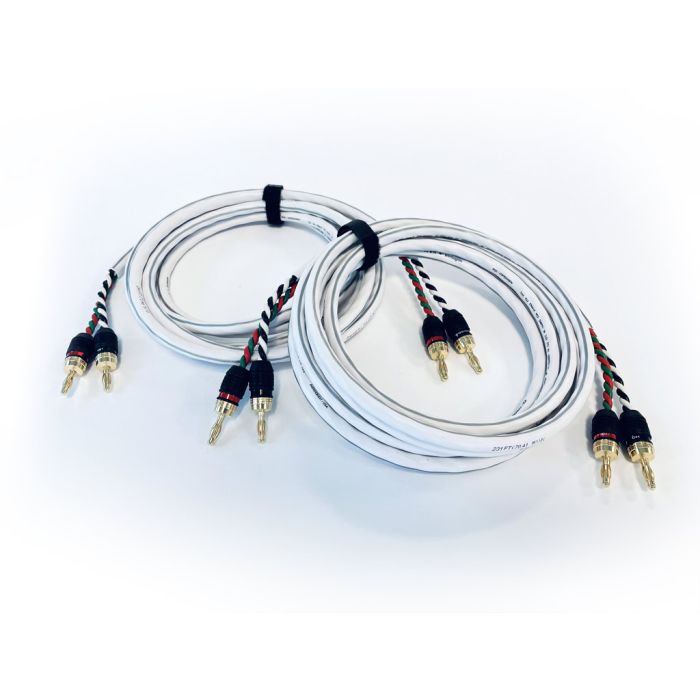 AudioQuest SLIP-DB 16/4 wit luidsprekerkabels 2 meter