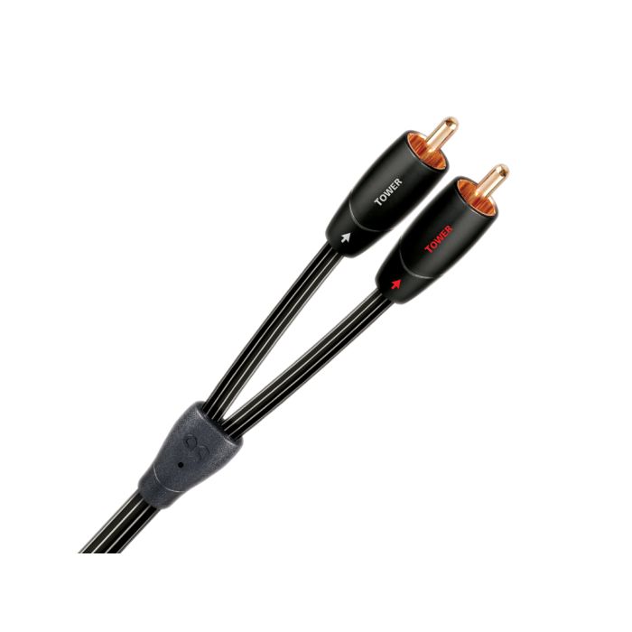 AudioQuest Tower RCA stereo interlink 1 meter