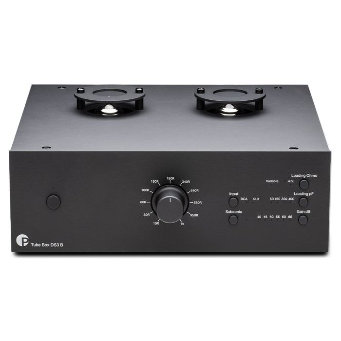 Pro-Ject Tube Box DS3 B phono voorversterker zwart