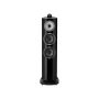 Bowers & Wilkins 804 D4 zwart hoogglans recht voor