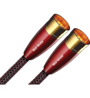 AudioQuest Red River XLR stereo interlink 5.0 meter