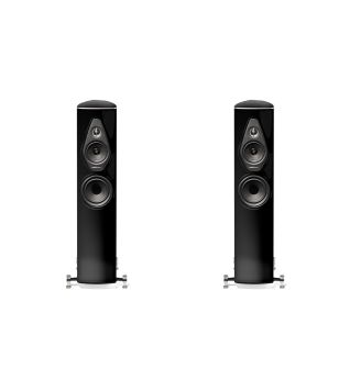 Sonus faber Olympica Nova II vloerstaande speaker zwart hoogglans