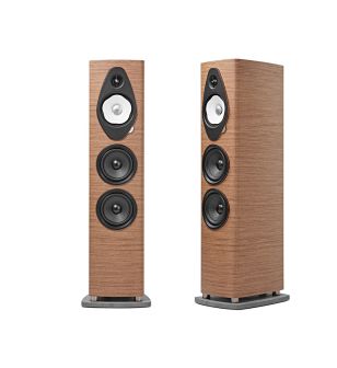 Sonus faber Sonetto V G2 vloerstaande speaker walnoot
