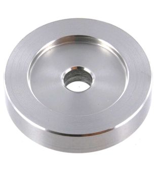 Tonar 45-toeren adapter aluminium