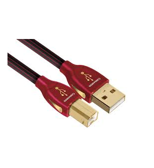 AudioQuest Cinnamon USB A-B 0.75 meter USB kabel (A B)
