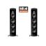 Sonus faber Olympica Nova V vloerstaande speaker zwart hoogglans